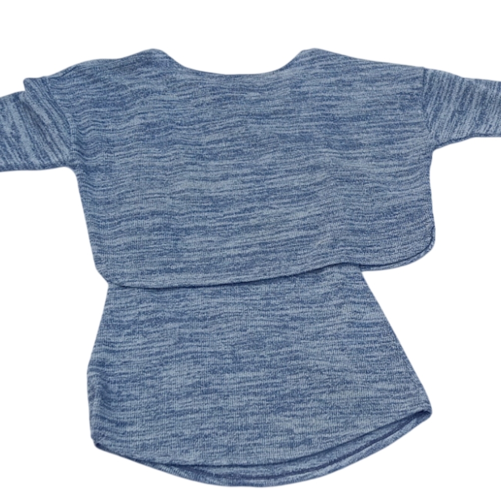 White House Black Market Gray Sweater Dress